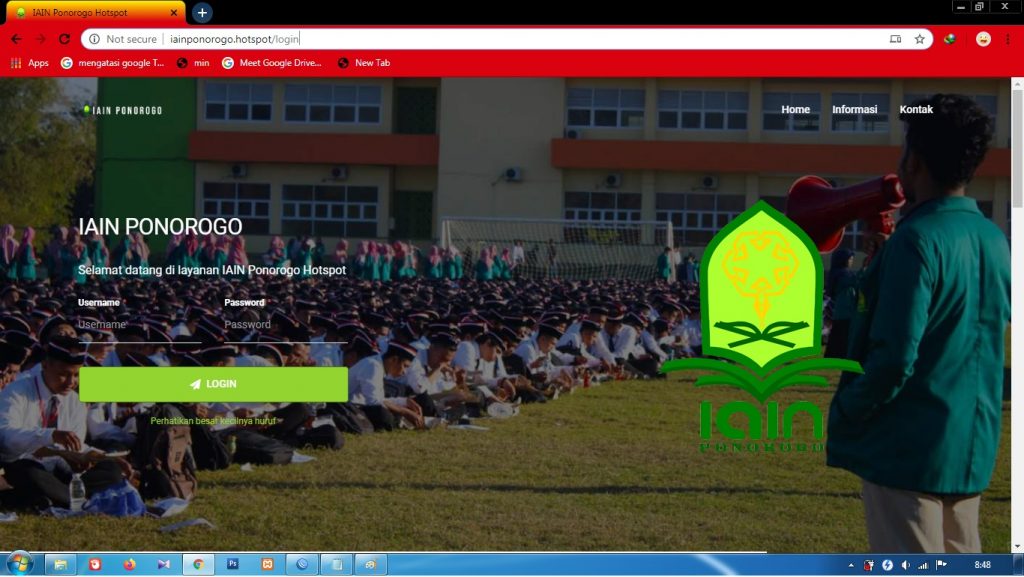 You are currently viewing Tampilan Baru Halaman Login Hotspot IAIN Ponorogo